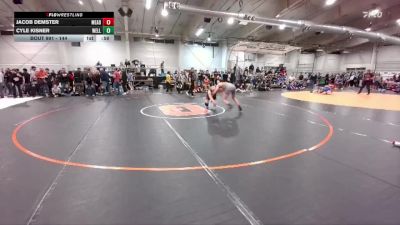 144 lbs Cons. Round 3 - Jacob Demster, Mead vs Cyle Kisner, Wellington