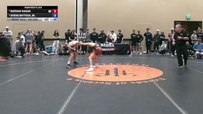 100 lbs 1st Place Match - Nathan Kasak, M2 vs Steve Mytych, Jr.