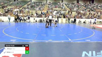 84 lbs Quarterfinal - Levi Allison, Troup Wrestling vs Trace Niles, Georgia