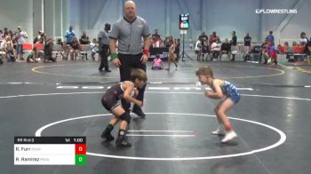 43 lbs Rr Rnd 3 - Rocket Furr, Pounders Wc vs Riley Ramirez, Pounders Wc