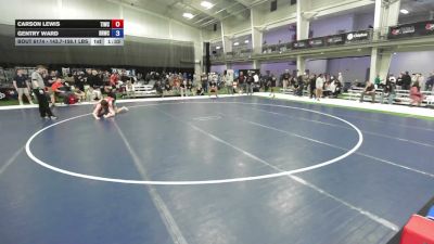 143.7-156.1 lbs Champ. Round 2 - Carson Lewis, Team Idaho Wrestling Club vs Gentry Ward, Red Ryder Wrestling Club