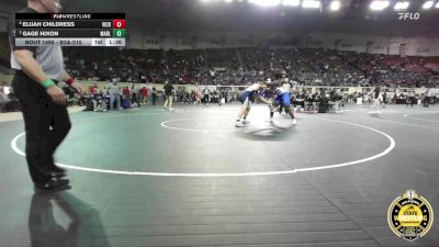 B3A-215 lbs Cons. Semi - Elijah Childress, Victory Christian vs Gage Hixon, Marlow