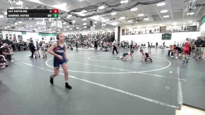 85 lbs Round 4 - Gabriel Hayes, Wentzville Wrestling Federation vs Jax Kiethline, Fort Zumwalt