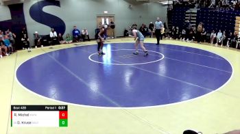 115 lbs. Cons. Round 2 - Drea Kruse, Skutt Catholic vs R`cardenay Michel, Matanzas