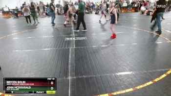 85 lbs Round 5 - Brycen Bolin, West Wateree Wrestling Club vs John Mcdougald, Not Attached