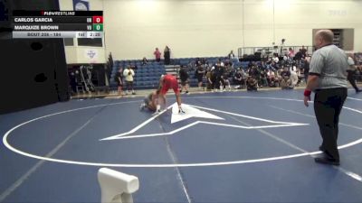 184 lbs 3rd Place Match - Carlos Garcia, Unattached vs Marquize Brown, Vanguard