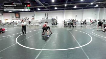 116 lbs 2nd Place - Paxton Schulte, Siu Wrestling vs William Max, Savage House WC