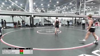 152A lbs 5th Place - Brian Heard, Mat Assassins vs Rawson Iwanicki, Smitty's Wrestling Barn