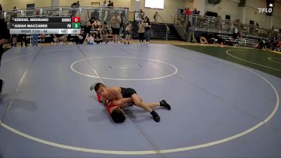 46 lbs 5th Place Match - Judah Maccabee, Paradigm Wrestling vs Ezekiel Medrano, Gracie Barra Westchase Wrestling Club