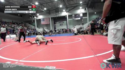 195 lbs Rr Rnd 2 - James McDougal, Warhorse Wrestling Club vs Steven Smith, Salina Wrestling Club