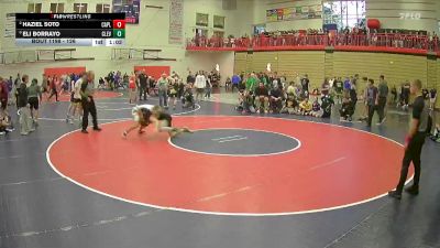 126 lbs Semifinal - Eli Borrayo, Cleveland vs Haziel Soto, Capital