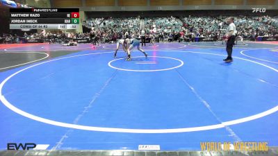 115 lbs Consi Of 64 #2 - Matthew Razo, Nevada Elite vs Jordan Ineck, Idaho Gold