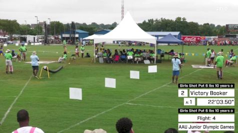 Replay: Shot Put - 2024 AAU Junior Olympic Games | Jul 30 @ 9 AM