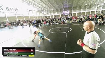 84 lbs Round 3 (4 Team) - Ricky Almaguer, Salem Elite Wrestling vs Reza Khademi, Warriors Of Christ