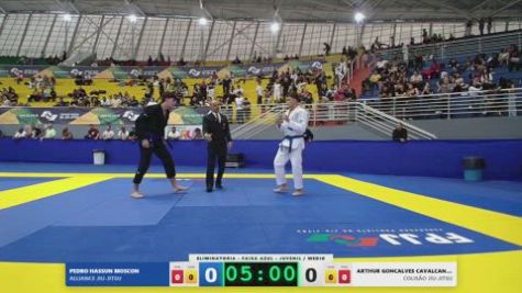 ARTHUR GONCALVES CAVALCANTE vs PEDRO HASSUN MOSCON 2026 FPJJ Circuito Paulista GI Etapa 3