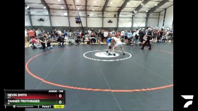 138 lbs Cons. Round 4 - Nevin Smith, CO vs Tanner Frothinger, ID