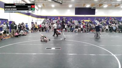 50 lbs Cons. Round 3 - Myles Dynski, Summerville Take Down vs Carson Cain, Project Destiny Wrestling Club