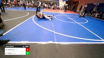 80-84 lbs Consolation - Hunter Holloway, Glenpool Warriors vs Karson Hagen, Dark Cloud Wrestling Club