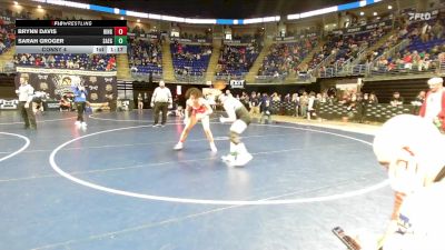 150 lbs Consy 4 - Brynn Davis, Ringgold vs Sarah Groger, Saegertown