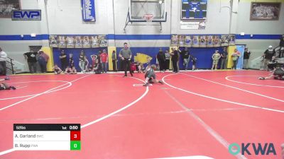 52 lbs Quarterfinal - Aidan Garland, Berryhill Wrestling Club vs Beckett Rupp, Perry Wrestling Academy