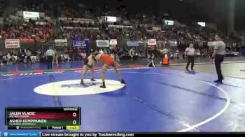 Semifinal - Asher Kemppainen, Flathead (Kalispell) vs Jalen Vladic, Billings Senior