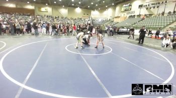89 lbs Round Of 16 - Grant Reynolds, Oroville Rattlers vs Bradly Humphrey, Small Town WC