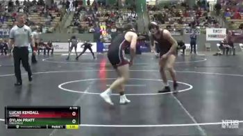 A 170 lbs Champ. Round 1 - Lucas Kendall, Clinton vs Dylan Pratt, Eagleville