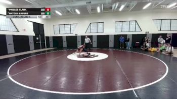 125 lbs Cons. Round 5 - Raygen Bauers, Green River vs Paizlee Clark, Sheridan