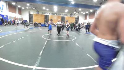 120 lbs Cons. Round 3 - Liam Byrne, St John Bosco vs William Robbins, Fountain Valley