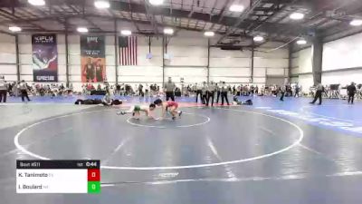 113 lbs Consi Of 32 #2 - Kody Tanimoto, TX vs Issac Boulard, ME