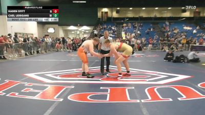 285 lbs Round Of 16 - Kaden Stitt, IA vs Cael Leisgang, WI