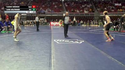 2A-138 lbs 3rd Place Match - Caden Greiner, Washington vs Liam Adlfinger, Wilton