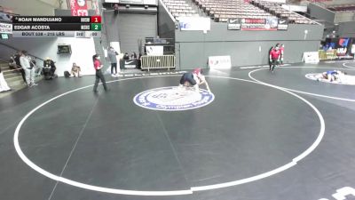 86 lbs Cons. Quarters - Jovanny Rodriguez, Rancho Buena Vista High School Wrestling vs Conor Boyle