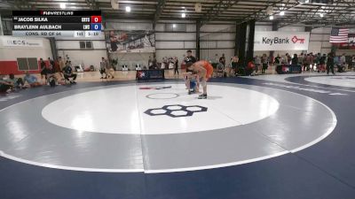 74 kg Cons. Rd Of 64 - Jacob Silka, Charleston Regional Training Center vs Braylenn Aulbach, Laker Wrestling Club