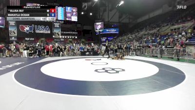 207 lbs Cons. Quarters - Ellisa Bly, NY vs Makayla Ocean, FL