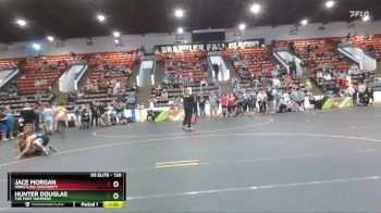 130 lbs Champ. Round 2 - Jace Morgan, Wrestling University vs Hunter Douglas, The Fort Hammers