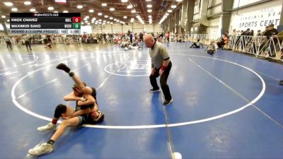 80 lbs Round 4 (1:30pm Friday) - Maximus Sako, Westshore D.S. vs Knox Chavez, Nebraska Elite
