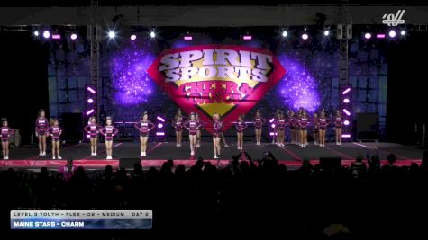 Maine Stars - Charm [2025 L3 Youth - Flex - D2 - Medium Day 2] 2025 Spirit Sports Worcester Nationals