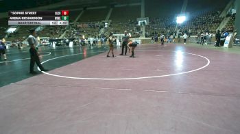 1-5A 185 Quarterfinal - Sophie Street, Cleburne County vs Akema Richardson, W. S. Neal