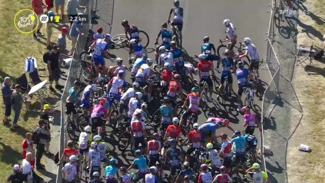Massive Crash In Final Kilometers Of Stage 2 Of 2022 Tour De France