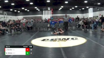 85 lbs 2nd Wrestleback (8 Team) - Nick Dilallo, Illinois Menace vs Jojo Burke, M2 Blue (NJ)
