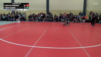 85 lbs Champ. Round 1 - Braylon Anderson, Siouxland Wrestling Academy vs Grady Gilbert, DC Elite