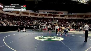5A 189 lbs Quarterfinal - Keegan Nichols, Roswell vs Andre Martinez, Atrisco Heritage
