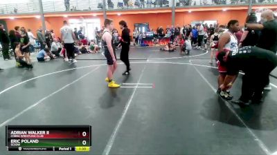 Round 1 - Eric Poland, SCSOW vs Adrian Walker Ii, Cobra Wrestling Club