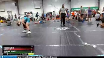 115 lbs Round 4 (8 Team) - Nick Owens, Level Up vs Carter Dixon, ICON