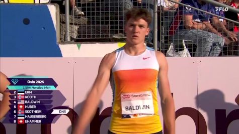 Men's 110m Hurdles At 2025 Wanda Diamond League: Oslo