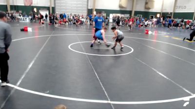 112-120 lbs Round 2 - Ryland Trevino, Wilcox-Hildreth vs Breck Moore, Blue Hill