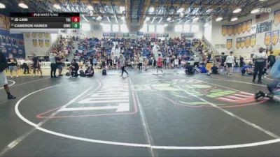 138 lbs Cons. Round 5 - Cameron Haines, Gladiator Wrestling vs Jd Linn, Clay