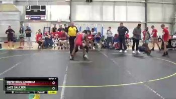 100 lbs Round 3 (6 Team) - Demetrios Carrera, American Gladiators vs Jace Saulter, Team Gotcha Red