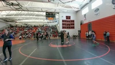 105 lbs Cons. Round 2 - Jace Porter, Lander Middle School vs Hayden Harshman, Lovell Middle School